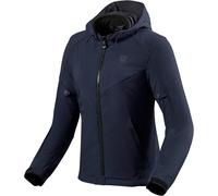 Revit Afterburn H2O Veste textile de moto pour dames, bleu foncé, Taille 42