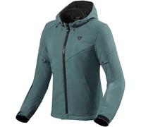 Revit Afterburn H2O Veste textile de moto pour dames, Vert foncé, Taille 44