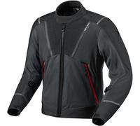 Revit Airwave 4 Blouson textile de moto, noir/gris foncé, Taille XL