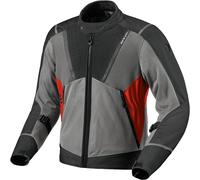 Revit Airwave 4, veste en textile L Gris Foncé/Noir/Rouge Gris Foncé/Noir/Rouge