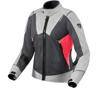 Revit Airwave 4 Veste textile de moto pour dames, gris/rose, Taille 44