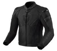 Revit Argon 2 veste en cuir de moto perforée, schwarz/dunkelgrau, 50