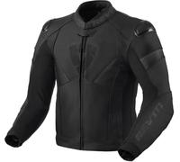 Revit Argon 2 veste en cuir de moto perforée, schwarz/dunkelgrau, 50