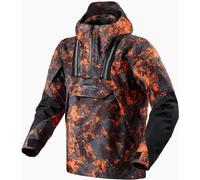 Revit Blackwater 2 H2O Veste de motocross, noir-orange, taille L