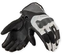Revit Blaze Gants de moto, Noir/Gris/Blanc, Taille 2XL
