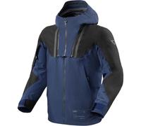REV'IT! Veste imperméable Component 3 H2O – Unisexe XS Noir/Bleu foncé