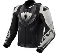 Revit Hyperspeed 3 Pro, veste en cuir/textile 48 Noir/Blanc Noir/Blanc