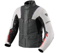 Revit Offtrack 2 H2O Veste textile de moto, noir-gris-argent, taille L pour homme
