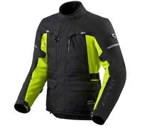 Revit Outback 5 H2O, veste textile imperméable XL Noir/Jaune Néon Noir/Jaune Néon