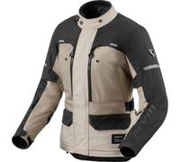 Revit Outback 5 H2O Veste textile moto pour femmes imperméable, Sable/Noir, Taille 34