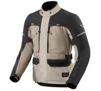 Revit Outback 5 H2O Veste textile moto imperméable, Sable/Noir, Taille M