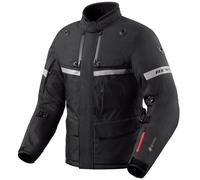 Revit Poseidon 3 GTX Veste textile de moto, noir, taille S pour homme
