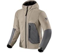 Revit Boson, veste en textile XL Beige/Gris Beige/Gris