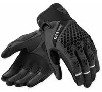 REV'IT! Gants moto Caliber 2 – été – Noir/Gris – Homme Taille S