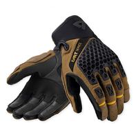 Revit Caliber 2 Gants de motocross, noir/marron, Taille S