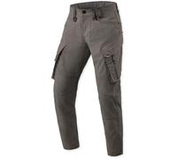 Revit Cargo Tristan Tapered Pantalon textile moto, noir/olive, Taille 32/32