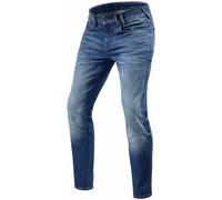 Revit Carlin SK Jeans moto, Blue Stone Wash, Taille 36/32