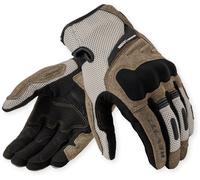 Revit Cavern Gants de moto, Sable/Noir, Taille S