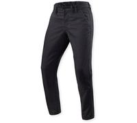 Revit Chino Dean 2 Tapered Pantalon textile de moto, noir, Taille 34/32