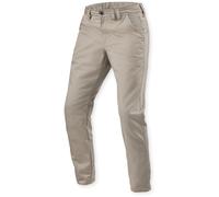 Revit Chino Dean 2 Tapered Pantalon textile de moto, Sable, Taille 36/34