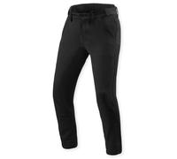 Revit Chino Mason Slim Pantalon textile de moto, noir, Taille 30/30