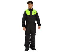 Revit Pacific 4 H2O Combinaison de pluie de moto 1 pièce, noir/jaune, Taille 2XL