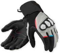 Revit Combustion Gants de moto, noir/gris, Taille L