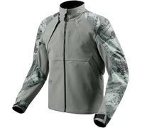 Revit Continent Veste textile de moto, gris, Taille S