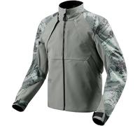 Revit Continent Veste textile de moto, gris, taille S pour homme