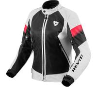 Revit Control Air H2O imperméable à l’eau dames moto textile veste, Blanc/Noir, Taille 44