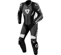 Revit Control Combinaison en cuir de moto d’une seule pièce, Noir/Blanc, Taille 54