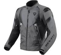 Revit Control H2O Blouson textile de moto, noir-gris, taille L pour homme