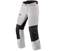 Revit Convergent H2O, pantalon textile imperméable Court XXL Gris Clair/Noir Gris Clair/Noir