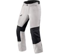 Revit Convergent H2O, pantalon textile imperméable Court XXL Gris Clair/Noir Gris Clair/Noir