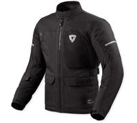Revit Convergent H2O Veste textile moto imperméable, noir, Taille XL