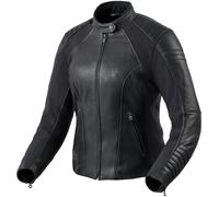 Revit Coral Veste en cuir de moto pour dames, noir, taille 40 pour femmes