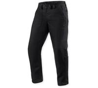 Revit Davis 2 Regular Pantalon textile de moto, noir, Taille 30/34