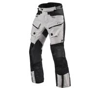Revit Defender 3 GTX Pantalon textile moto, argent/noir, Taille S