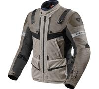 Revit Defender 3 GTX Veste textile de moto, noir-beige, taille S pour homme