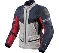 REV'IT! Veste textile de moto Defender 3 GTX rouge-bleu taille S pour homme