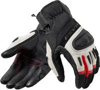 Revit Dirt 4 Gants de moto, noir/rouge, Taille 3XL