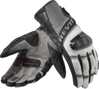 REV'IT! Gants de moto Dominator 3 GTX Noir-Gris Taille 2XL pour homme
