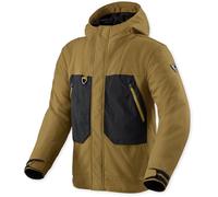 Revit Entropy H2O Veste textile moto imperméable, noir-brun, taille 2XL pour homme