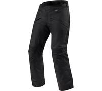 Revit Factor 5 H2O Pantalon textile de moto imperméable, noir, Taille M court