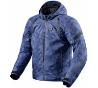 Revit Flare 3 H2O, veste textile imperméable 3XL Bleu Foncé Bleu Foncé