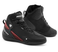 Revit G-Force 2 H2O Neon chaussures de moto imperméables, noir/rouge, Taille 43