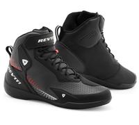 Revit G-Force 2 Neon Chaussures de moto, noir-rouge, taille 47 pour homme