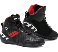 Revit G-Force Chaussures de moto, noir-blanc-rouge, taille 47 pour femmes