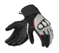 Revit Combustion Gants de moto, noir/gris, Taille S