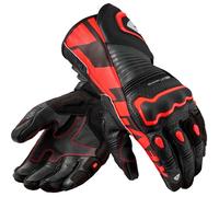 REV'IT! Gants moto Argon 3 été perforés Noir/Rouge Néon L Homme